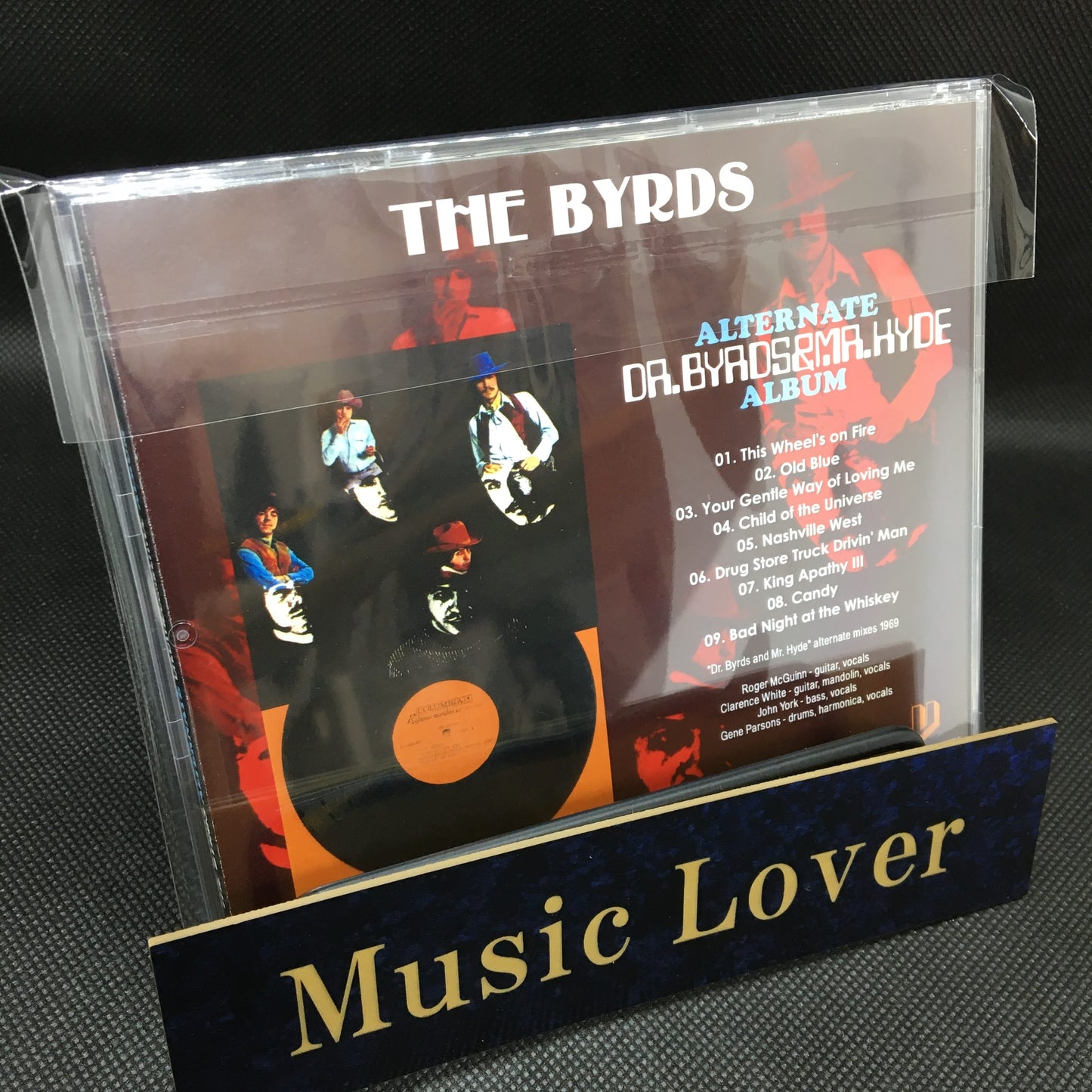 THE BYRDS / ALTERNATE "Dr.BYRDS AND Mr.HYDE" ALBUM Soundboard (1CDR)