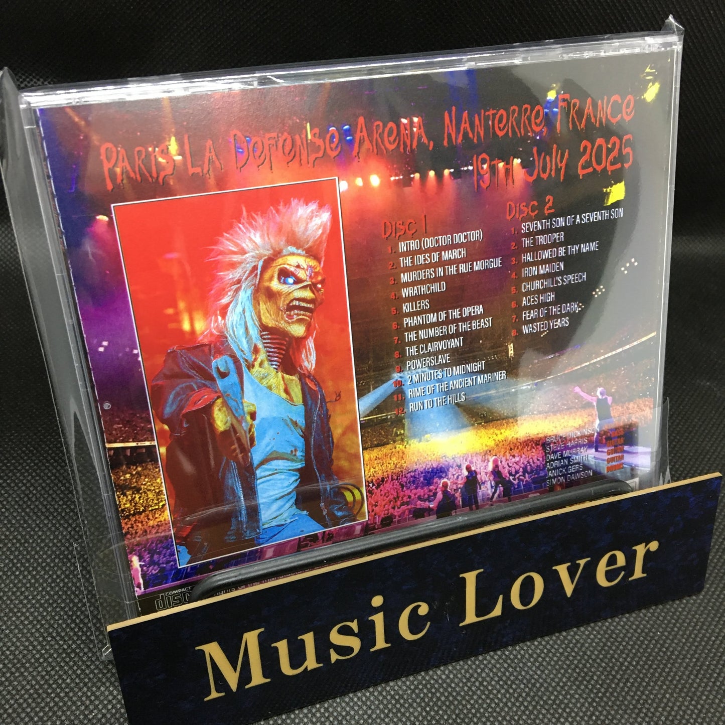 IRON MAIDEN / PARIS 2025 1ST NIGHT (2CDR)