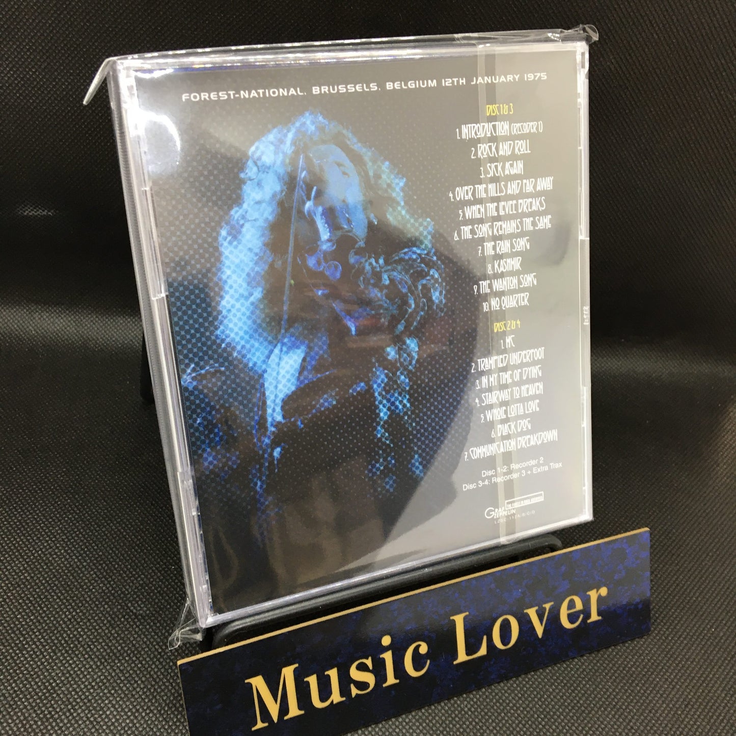 LED ZEPPELIN / WHEN THE LEVEE BREAKS BRUSSELS 1975 (4CD)