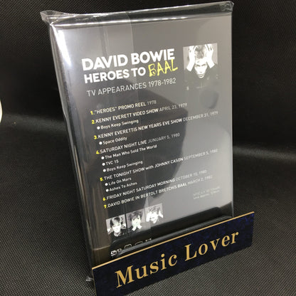 DAVID BOWIE / HEROES TO BAAL (1DVDR)