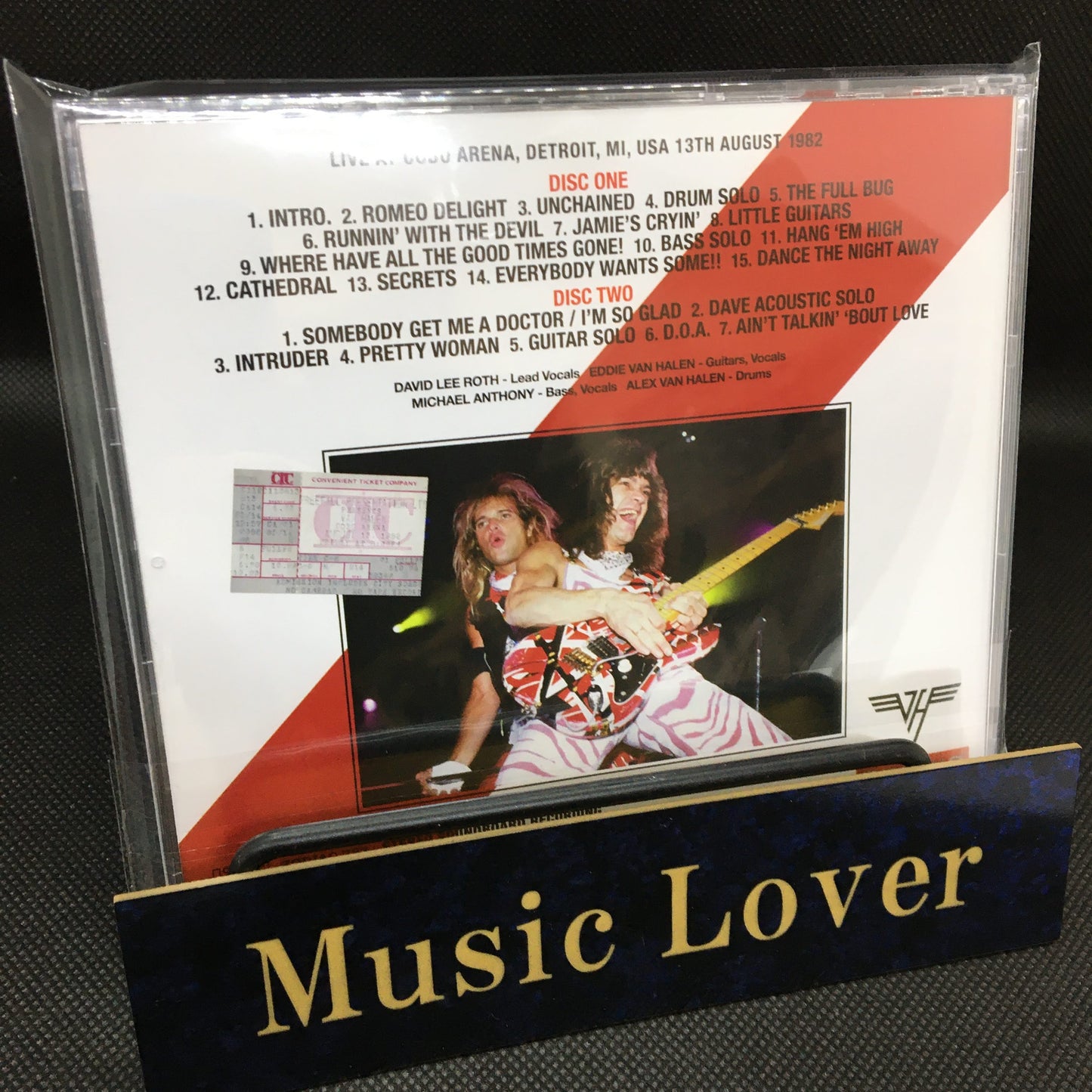 VAN HALEN / DETROIT 1982 1ST NIGHT SOUNDBOARD (2CD)