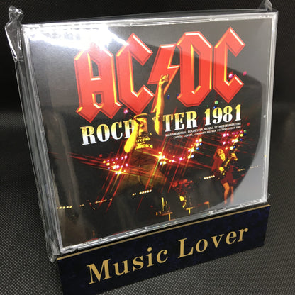 AC/DC / ROCHESTER 1981 SOUNDBOARD (2CDR+1DVDR)