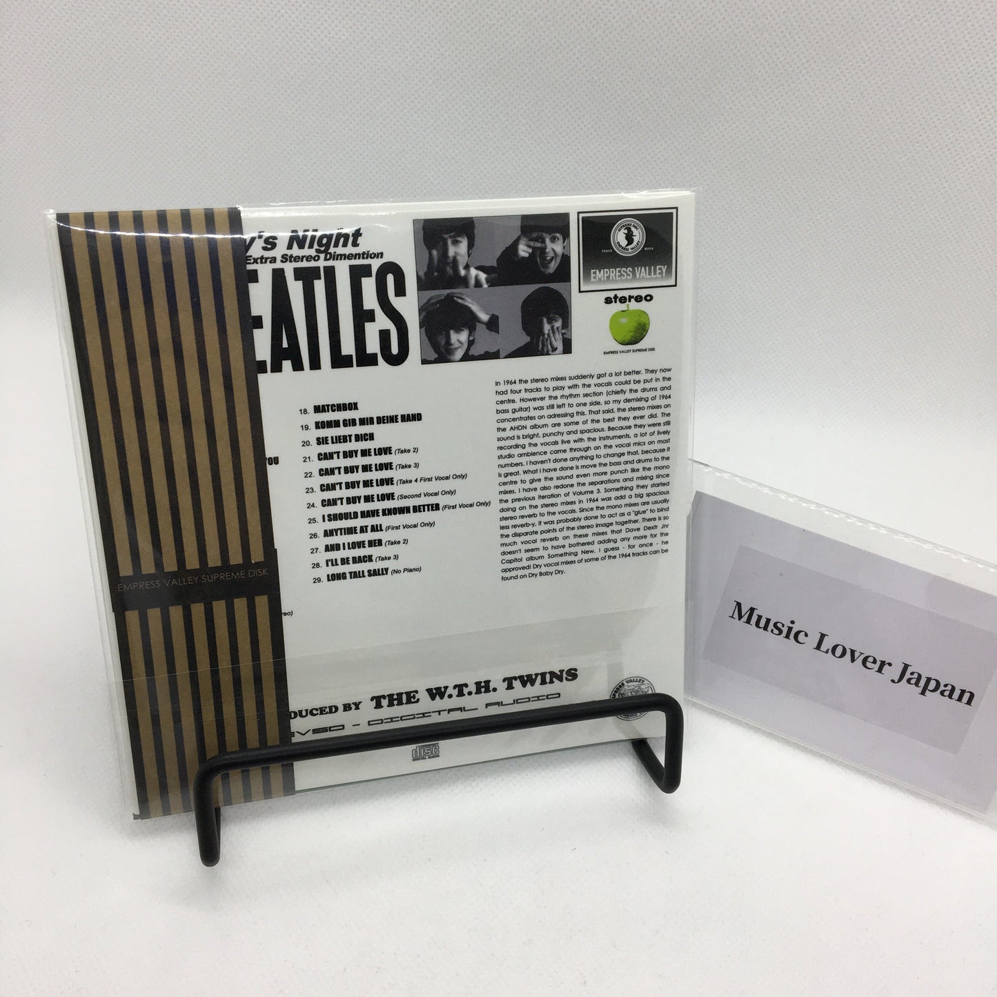 THE BEATLES / PLEASE PLEASE ME (2CD) Spectral Stereo Demix w/sticker Limited ver.