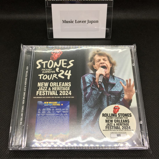 THE ROLLING STONES / NEW ORLEANS JAZZ & HERITAGE FESTIVAL 2024 (2CD)