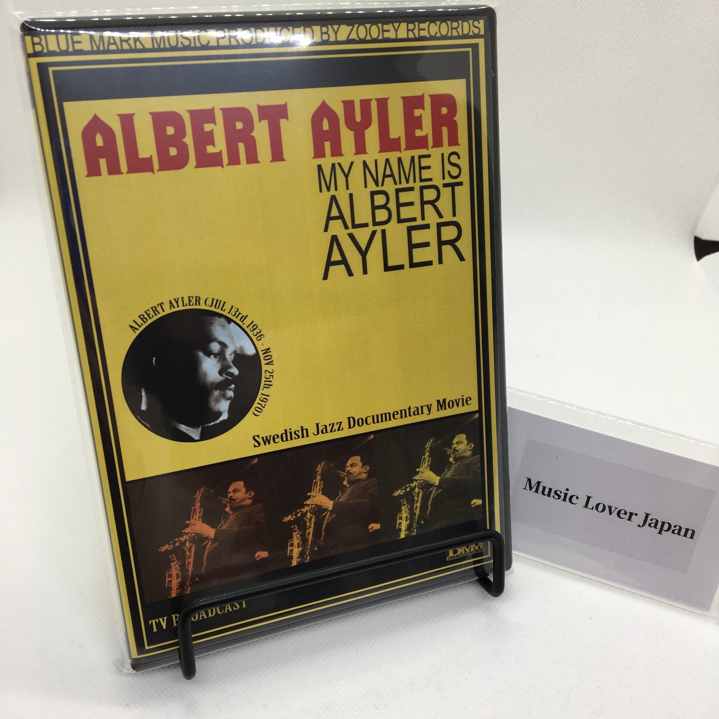 ALBERT AYLER / MY NAME IS ALBERT AYLER (1DVDR)
