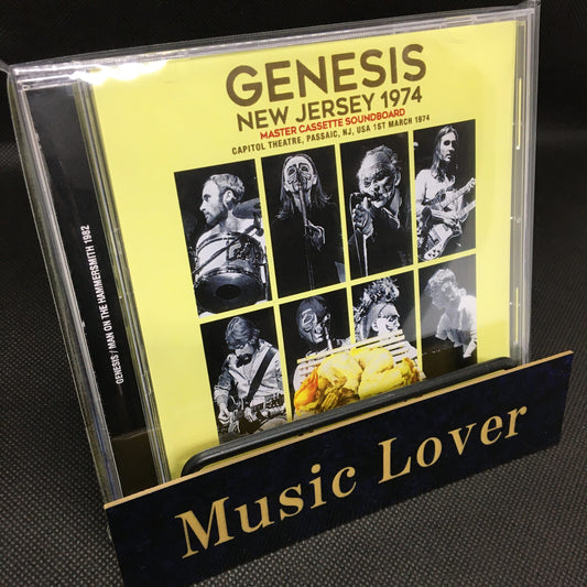 GENESIS / NEW JERSEY 1974 MASTER CASSETTE SOUNDBOARD STEREO SOUNDBOARD (1CDR)