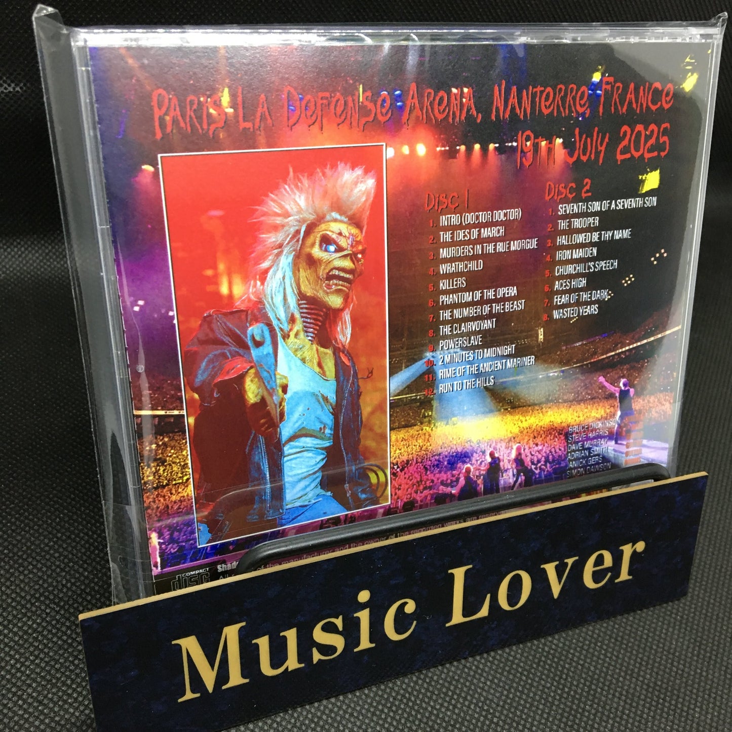 IRON MAIDEN / PARIS 2025 1ST NIGHT (2CDR)