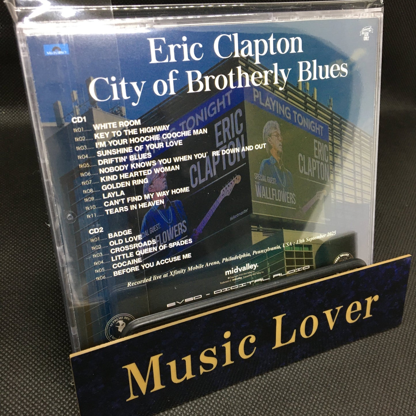 ERIC CLAPTON / CITY OF BROTHERLY BLUES (2CD)