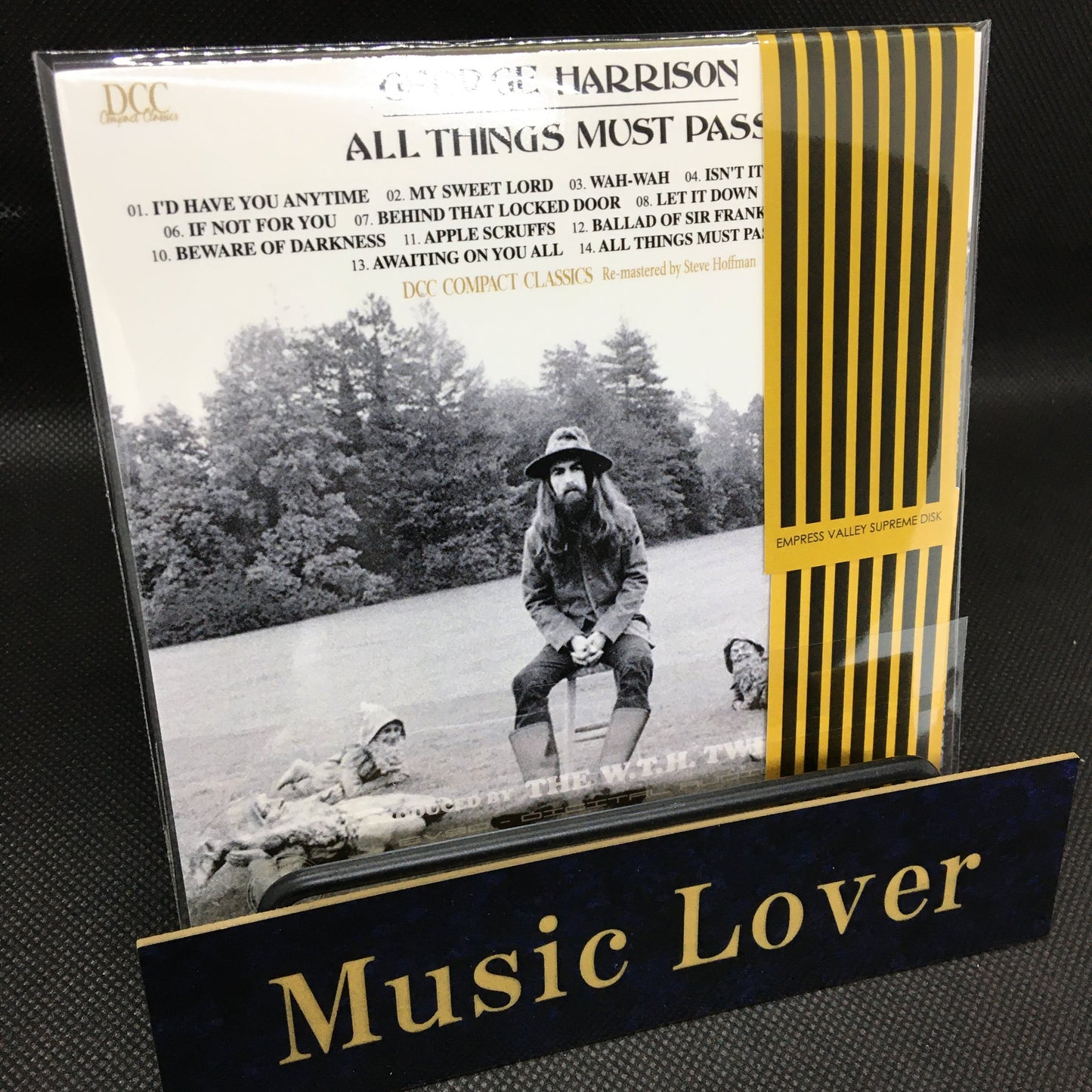 GEORGE HARRISON / ALL THINGS MUST PASS DCC COMPACT CLASSICS Remastered by Steve Hoffman (1CD) Empress Valley New