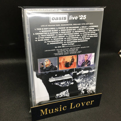 OASIS / HEATON PARK 2025 4TH NIGHT THE VIDEO (1DVDR)