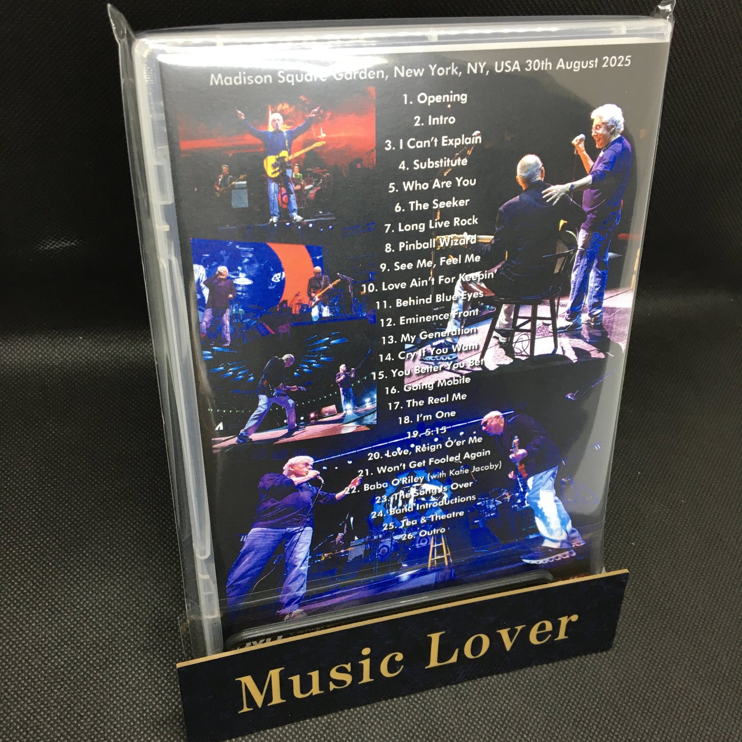 THE WHO / MADISON SQUARE GARDEN 2025 (1DVDR)