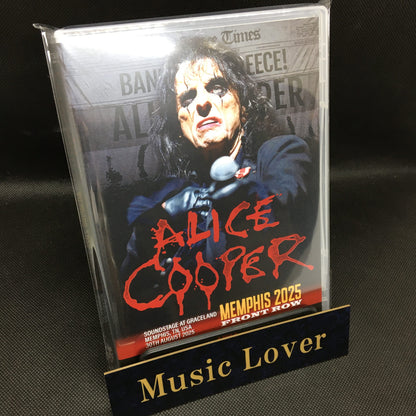 ALICE COOPER / MEMPHIS 2025 FRONT ROW (1DVDR)