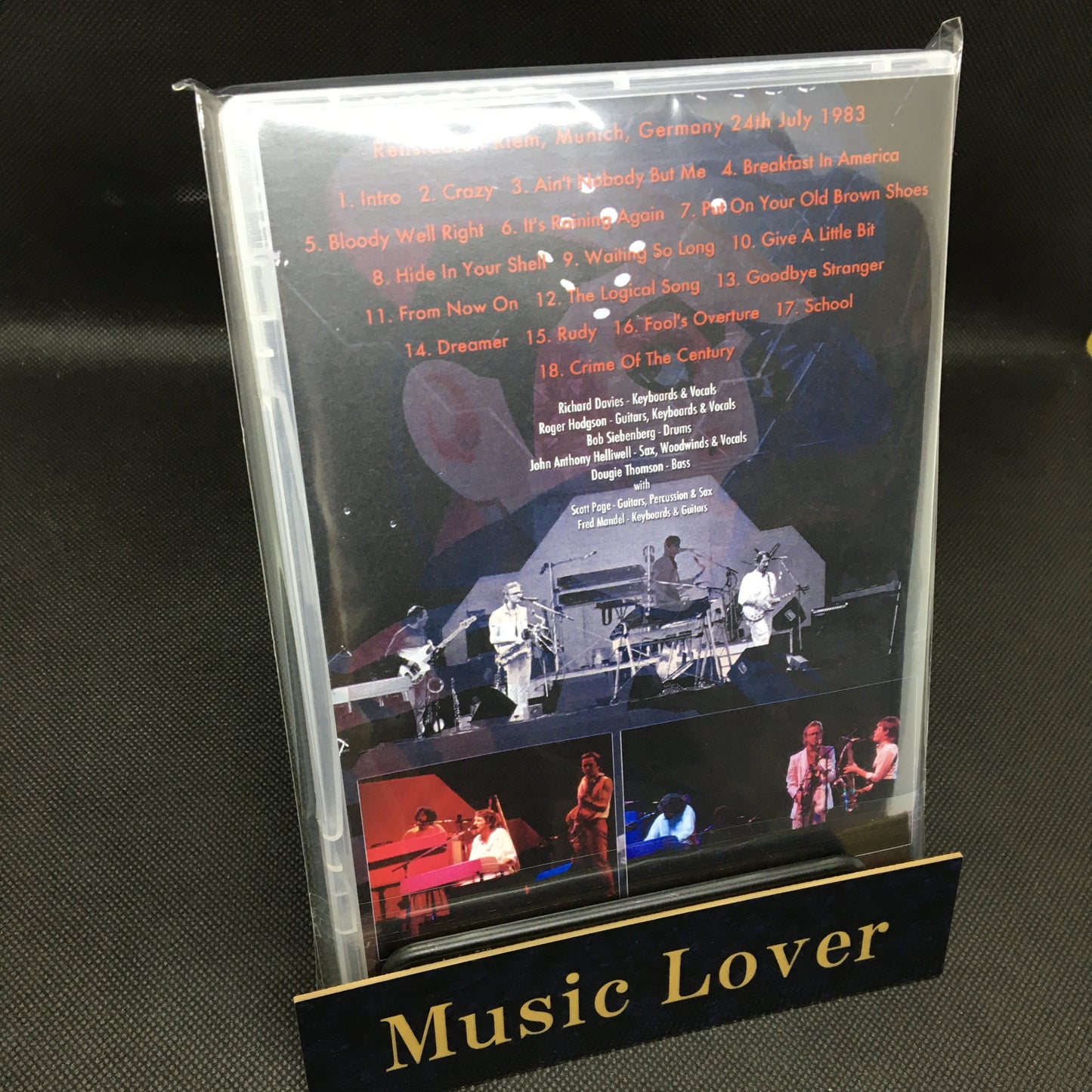 SUPERTRAMP / MUNICH 1983 PRO SHOT (1DVDR)