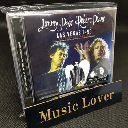 JIMMY PAGE & ROBERT PLANT / LAS VEGAS 1998 SOUNDBOARD MASTER (2CD+1DVDR)