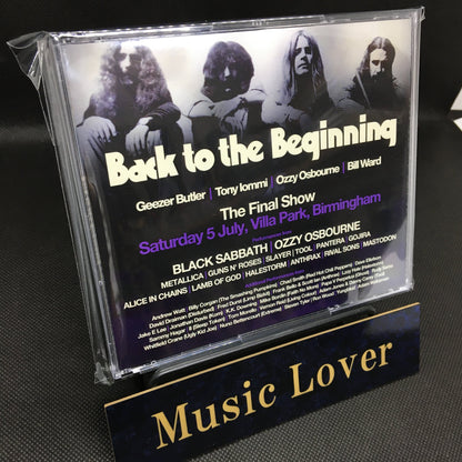 V.A. (BLACK SABBATH and FRIENDS) / BACK TO THE BEGINNING (6CDR) STEREO SOUNDBOARD
