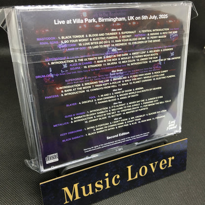 V.A. (BLACK SABBATH and FRIENDS) / BACK TO THE BEGINNING (6CDR) STEREO SOUNDBOARD