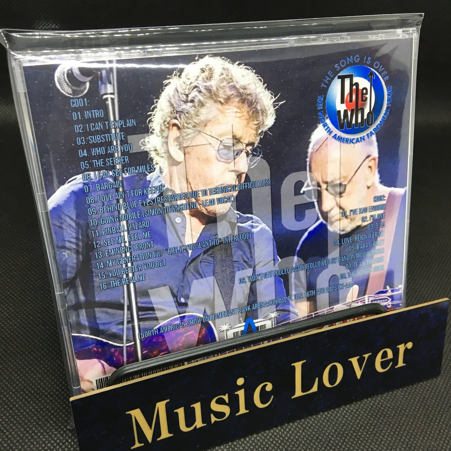 The Who / The Song Is Over The North American Farewell Tour (2CDR)