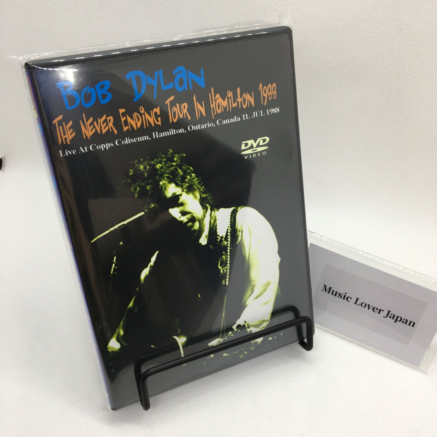 BOB DYLAN / THE NEVER ENDING TOUR IN HAMILTON 1988 (1DVDR)