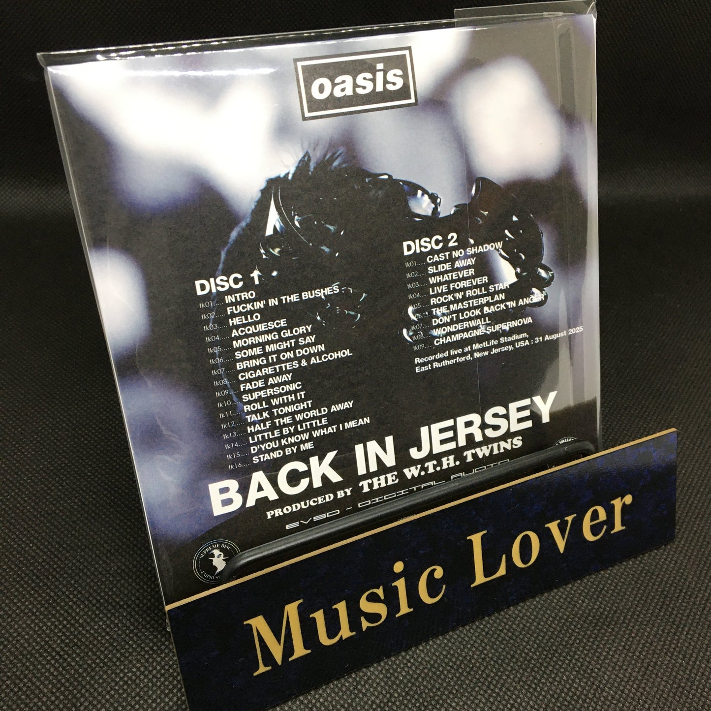 OASIS / BACK IN JERSEY (2CD) Noel & Liam The Return East Rutherford, New Jersey