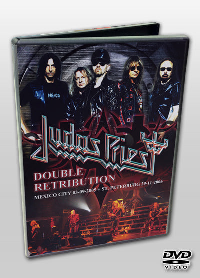 JUDAS PRIEST / DOUBLE RETRIBUTION Pro-Shot (2DVDR)