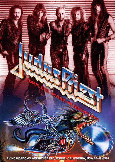 JUDAS PRIEST / COMPLETE IRVINE MEADOWS 1991 Pro-Shot (1DVDR)