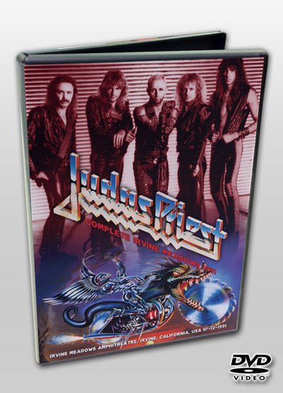 JUDAS PRIEST / COMPLETE IRVINE MEADOWS 1991 Pro-Shot (1DVDR)