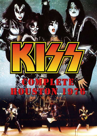 KISS / COMPLETE HOUSTON 1976 Pro-Shot (1DVDR)