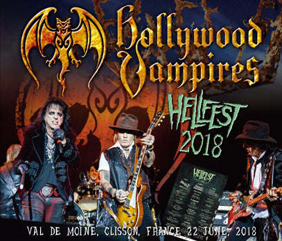 HOLLYWOOD VAMPIRES / HELLFEST 2018 Soundboard / PRO shot (2CDR+1DVDR)