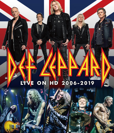 DEF LEPPARD / LIVE ON HD 2006-2019 PRO SHOT (1BDR)