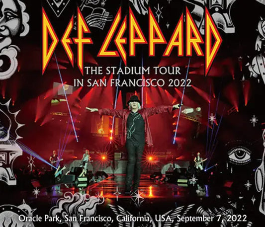 DEF LEPPARD / THE STADIUM TOUR IN SANFRANCISCO 2022 (2CD+1BDR)