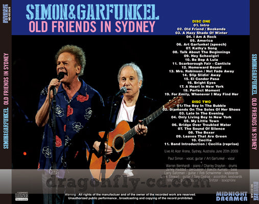 SIMON & GARFUNKEL / OLD FRIENDS IN SYDNEY (2CDR)