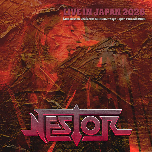 Nestor / Japan Tour 2026 Japan show One Veats SHIBUYA Tokyo Japan 14th Jan 2026 (2CDR)