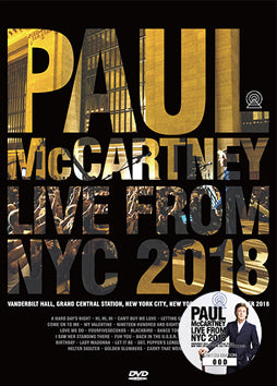 PAUL McCARTNEY / LIVE FROM NYC 2018 (1DVD)