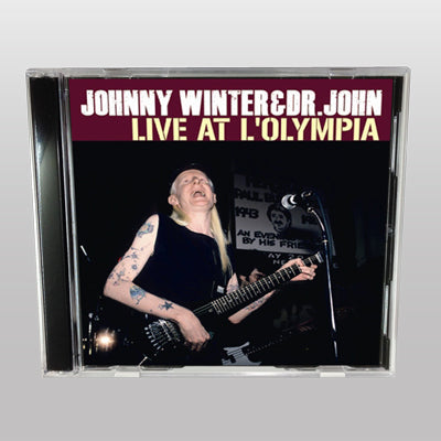 JOHNNY WINTER & DR.JOHN / LIVE AT L'OLYMPIA Soundboard (1CDR)