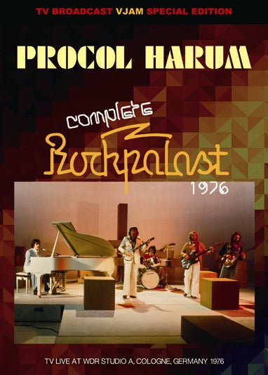 PROCOL HARUM / COMPLETE ROCKPALAST 1976 PRO-SHOT (1DVDR)