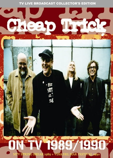 CHEAP TRICK / ON TV 1989/1990 PRO SHOT (1DVDR)