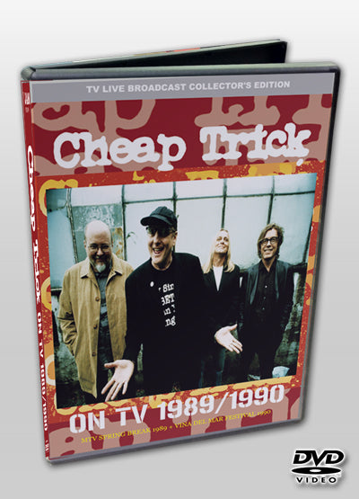 CHEAP TRICK / ON TV 1989/1990 PRO SHOT (1DVDR)