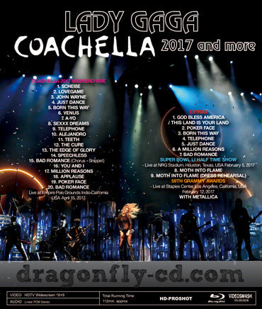 LADY GAGA / COACHELLA 2017 AND MORE (1BDR)