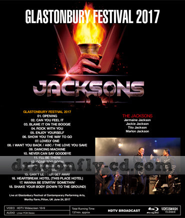 THE JACKSONS / GLASTONBURY FESTIVAL 2017 (1BDR)