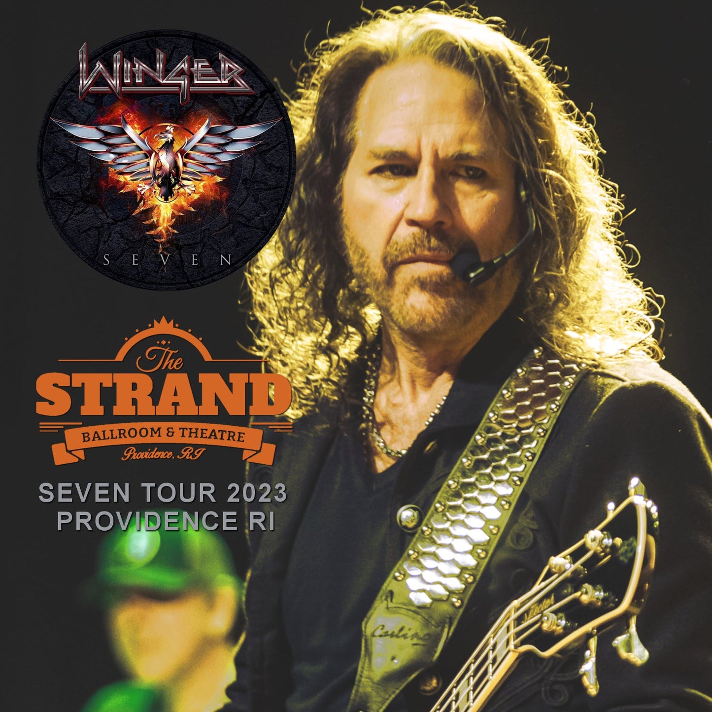 Winger / SEVEN Tour 2023 Providence RI (1CDR)