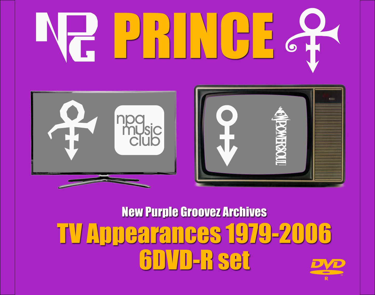 PRINCE / TV Appearances 1979-2006 (6DVDR)