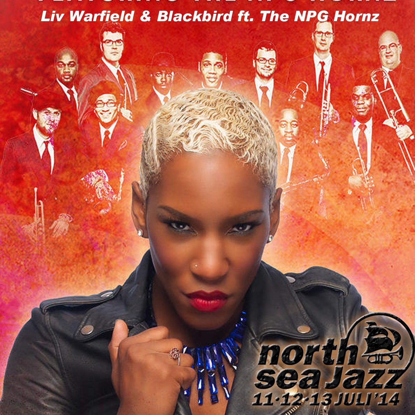 Liv Warfield Blackbird ft. the NPG Hornz / North Sea Jazz (1CDR)