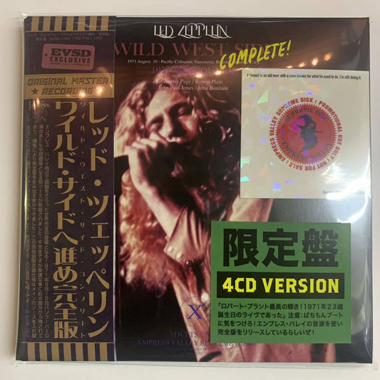 LED ZEPPELIN / WILD WEST SIDE Complete! 1971 (4CD) Empress Valley