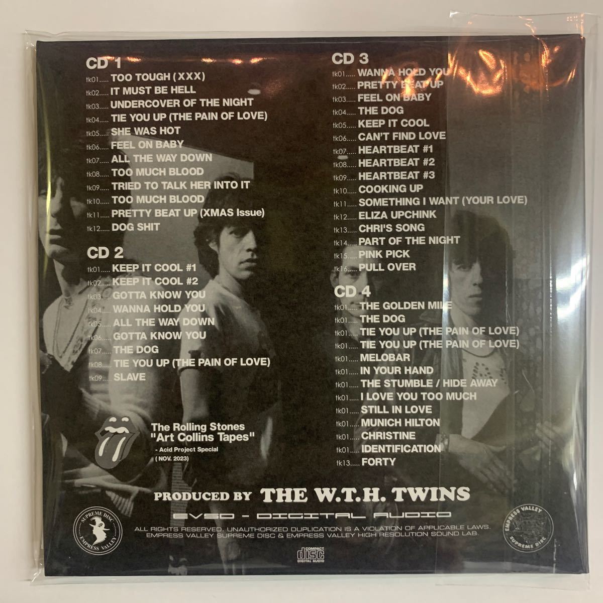 THE ROLLING STONES / Art Collins Tapes Acid Project Special Version (4CD)