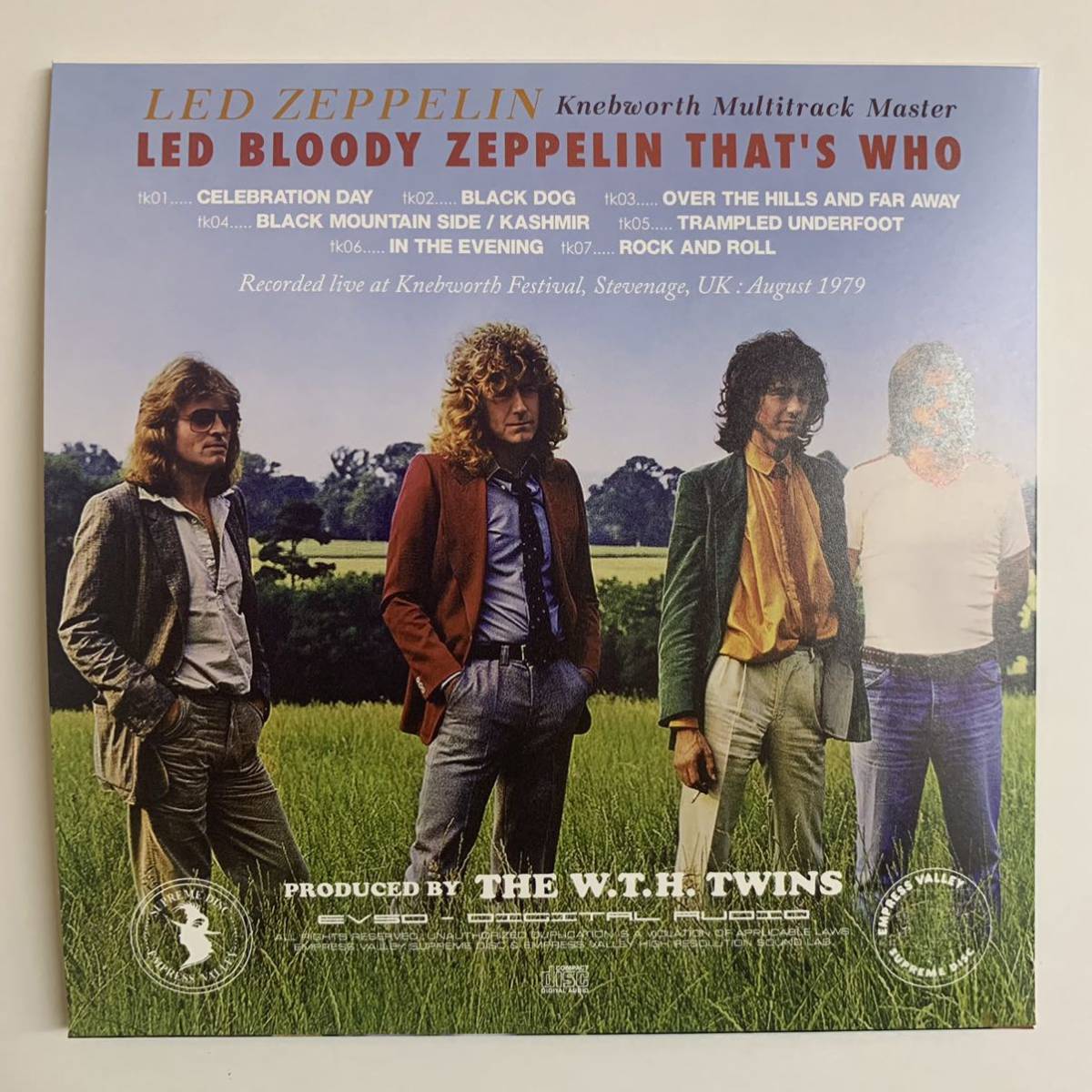 LED ZEPPELIN / KNEBWORTH ‘79 + PAST, PRESENT AND THE FUTURE (13CD BOX)