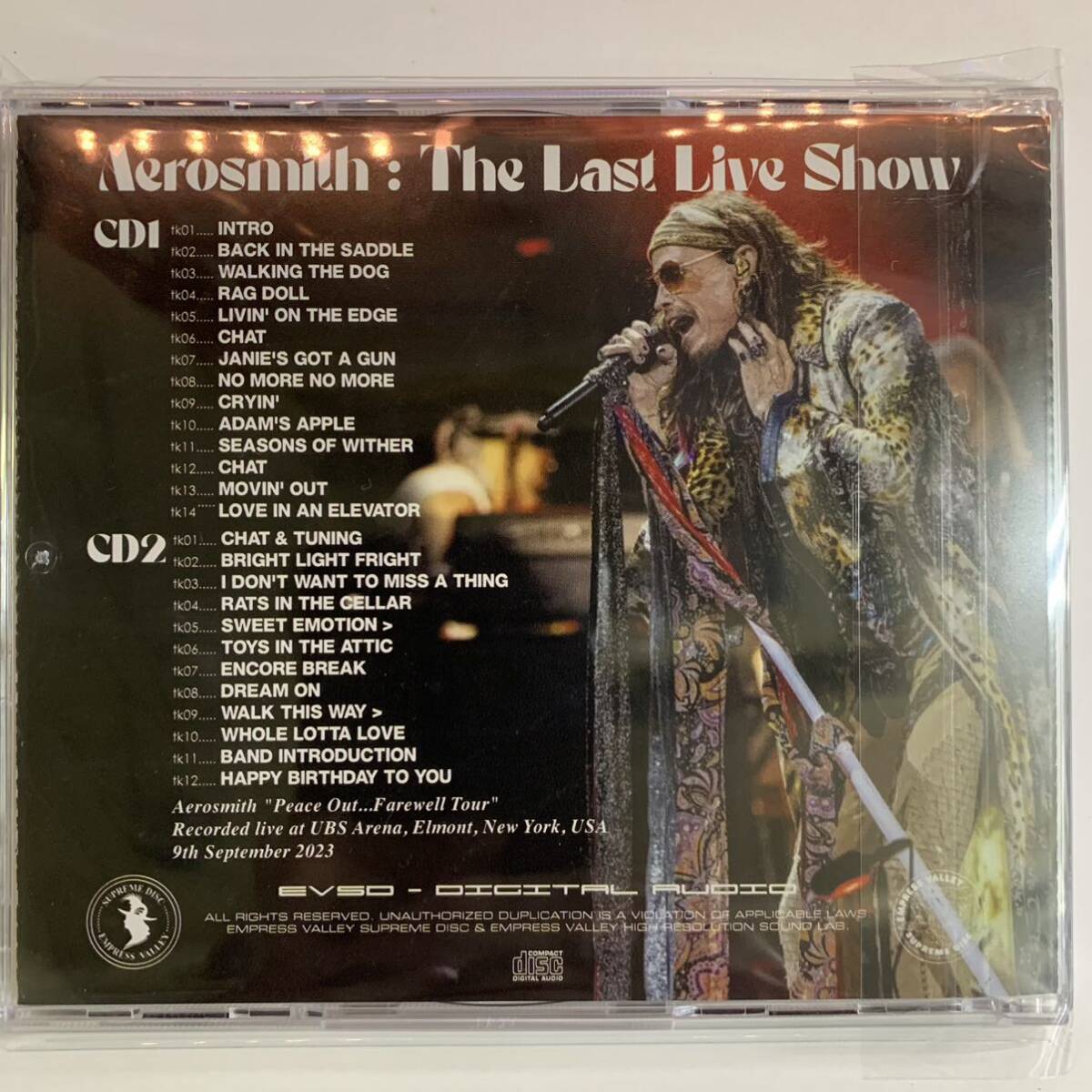 AEROSMITH / THE LAST LIVE SHOW 2023 (2CD)