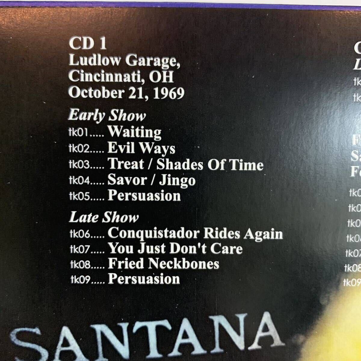 SANTANA / 1969 Ludlow Garage Live (2CD)