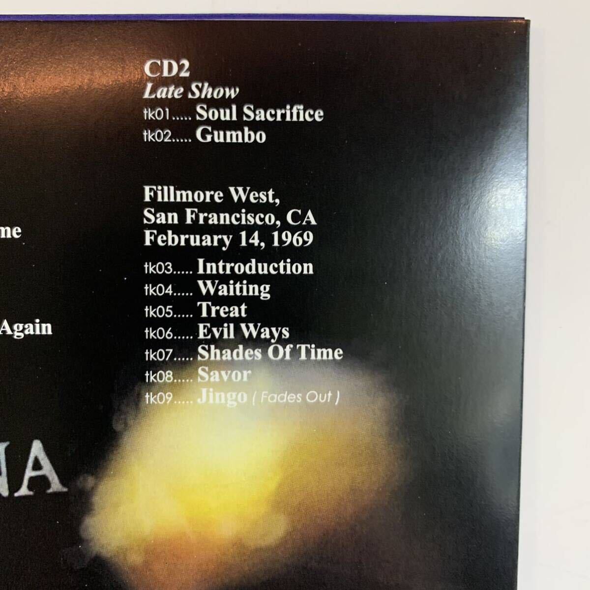 SANTANA / 1969 Ludlow Garage Live (2CD)