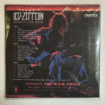 LED ZEPPELIN / LISTEN TO THIS, EDDIE DEMIX (3CD) Empress Valley New