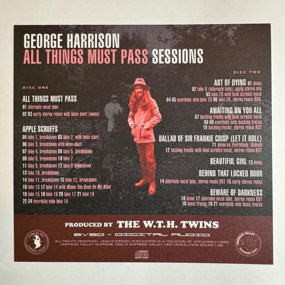 GEORGE HARRISON / ALL THINGS MUST PASS SESSIONS captain acid remaster (5CD)